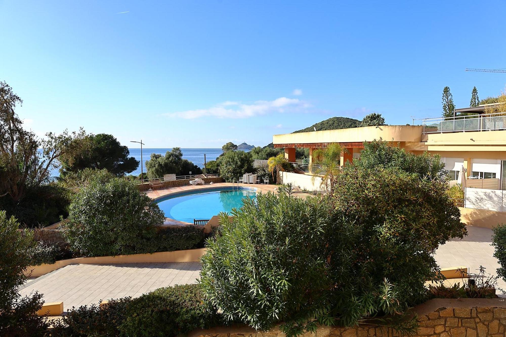 Evasion Corse - T2 Vue Mer, Piscine & Plage Ajaccio  Exterior foto